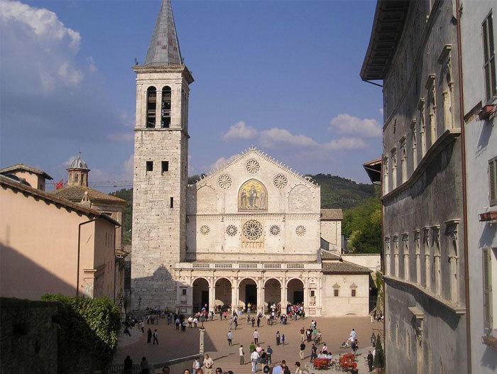La Terrazza Daire Spoleto Dış mekan fotoğraf