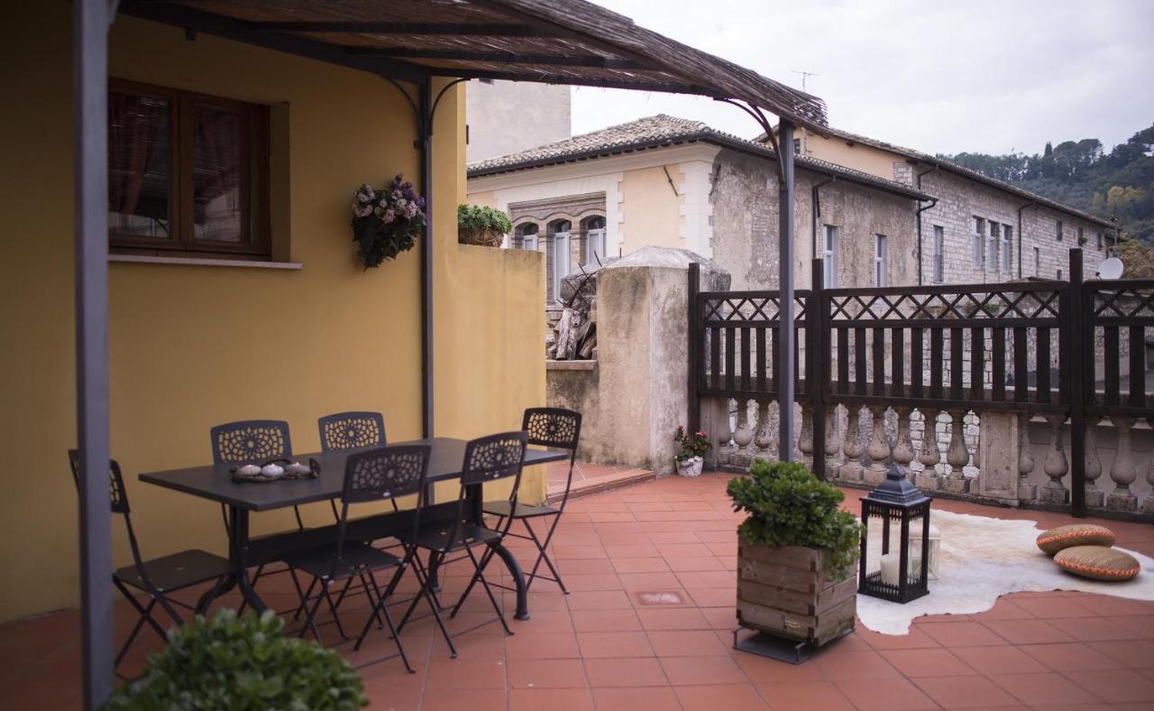 La Terrazza Daire Spoleto Oda fotoğraf