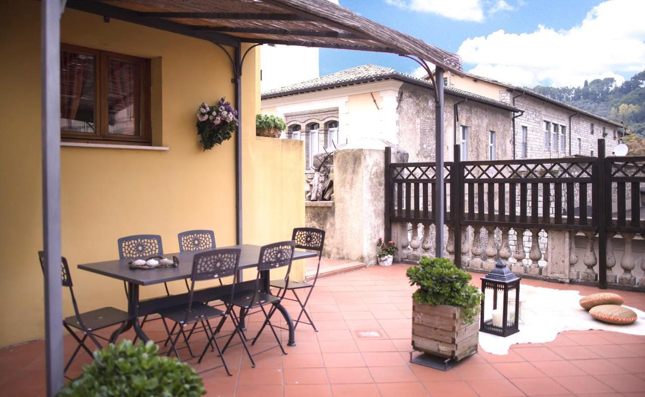 La Terrazza Daire Spoleto Oda fotoğraf